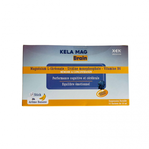 KELA MAG BRAIN BOITE DE 15 SACHETS DE 10ML