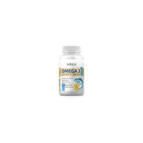 BIOHERBS OMEGA 3 ULTRA BOITE DE 60 CAPSULES