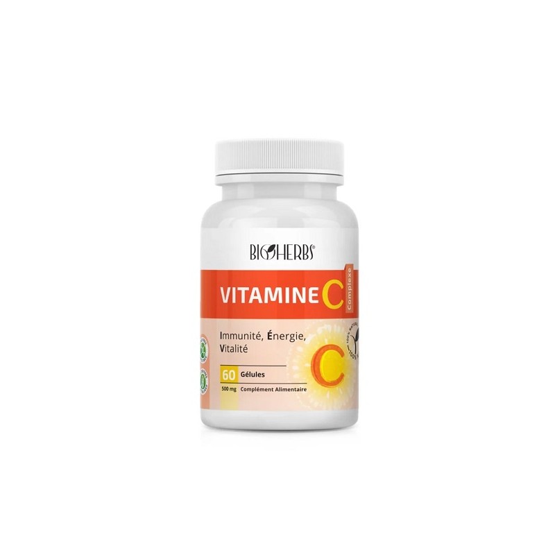 BIOHERBS VITAMINE C COMPLEXE BOITE DE 60 GELULES