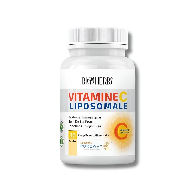 BIOHERBS VITAMINE C LIPOSOMALE 400MG BOITE DE 30 GELULES