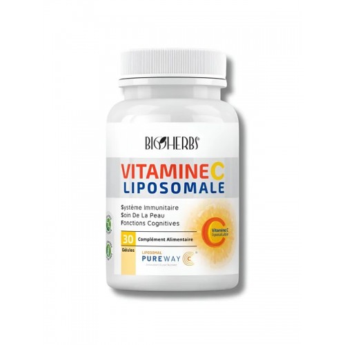 BIOHERBS VITAMINE C LIPOSOMALE 400MG BOITE DE 30 GELULES