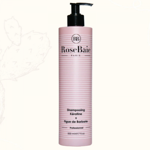 ROSE BAIE SHAMPOOING FIGUE DE BARBARIE X KERATINE 500ML