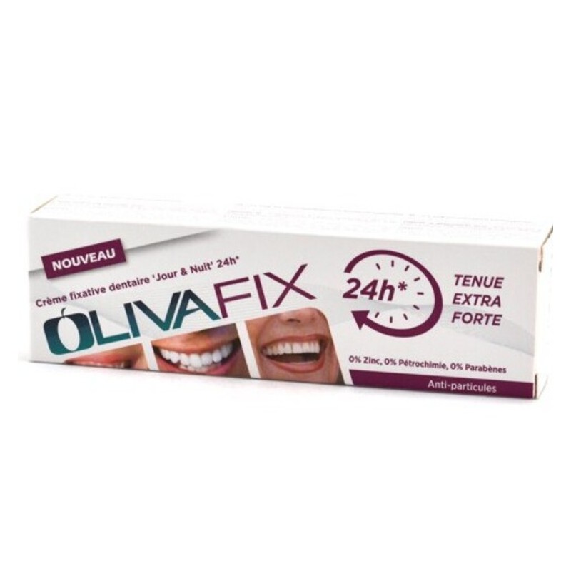 OLIVAFIX CREME ADHESIVE POUR PROTHESES DENTAIRES 40GR