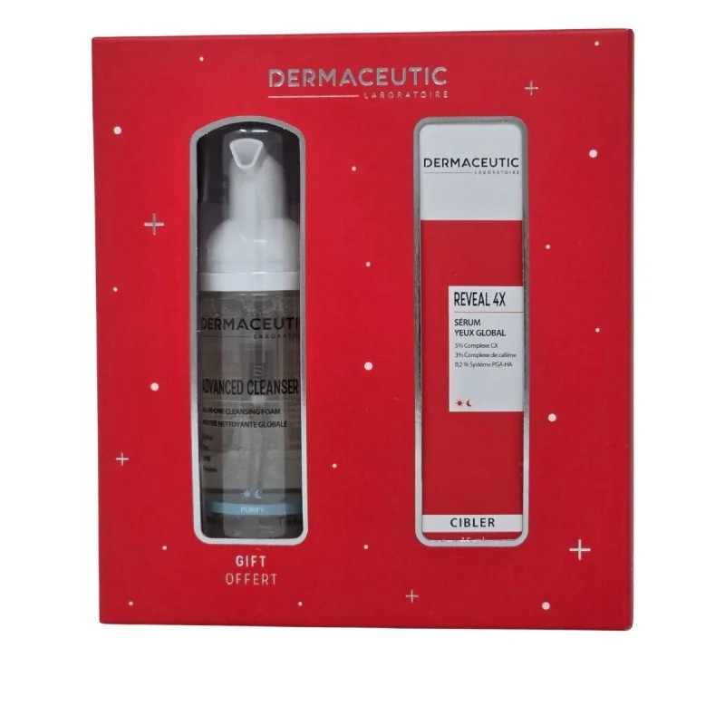 DERMACEUTIC KIT REVEAL 4X 15ML + ADVANCED CLEANSER 50ML