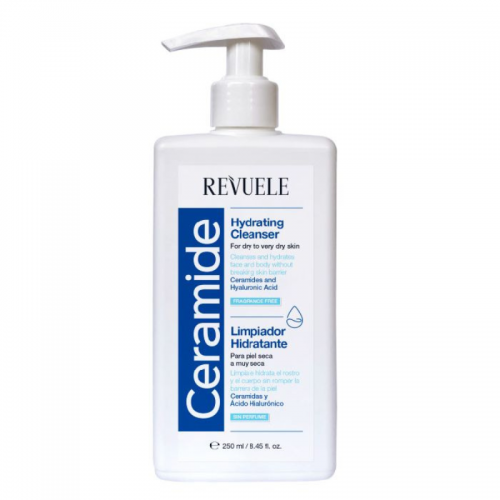 REVUELE CERAMIDE NETTOYANT HYDRATANT POUR PEAUX SECHES 250ML