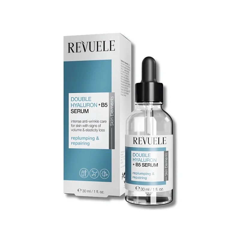 REVUELE SERUM DOUBLE HYALURON + B5 30ML