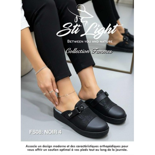 STI SABOT FEMME FS08 NOIR POINTURE 40