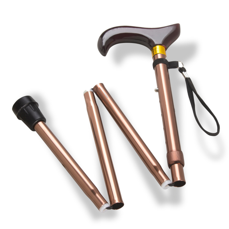 CANNE PLIANTE MARRON