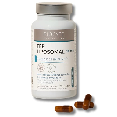 BIOCYTE FER LIPOSOMAL 14MG BOITE DE 30