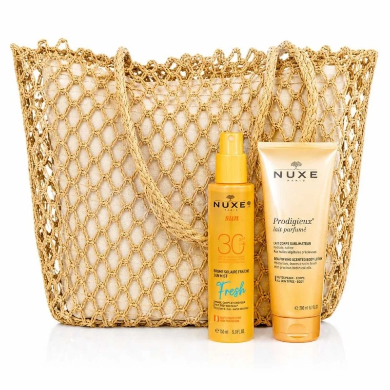 NUXE SAC SUN BRUME SOLAIRE SPF30 + LAIT CORPS OFFERTS