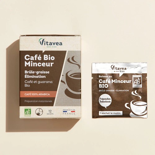 VITAVEA CAFE BIO MINCEUR 12 SACHETS