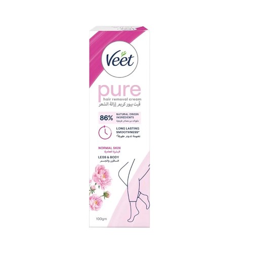 VEET CREME DEPILATOIRE PEAUX NORMALES ROSE 100ML