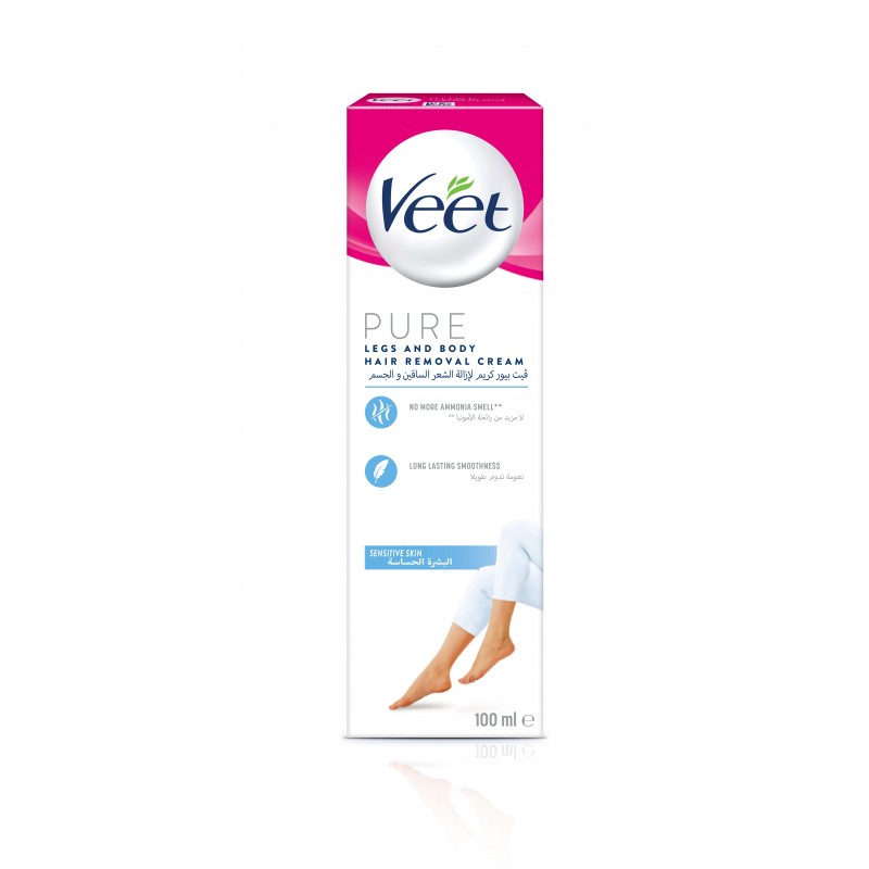 VEET CREME DEPILATOIRE PEAUX SENSIBLES BLEU 100ML