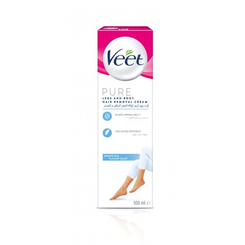 VEET CREME DEPILATOIRE PEAUX SENSIBLES BLEU 100ML