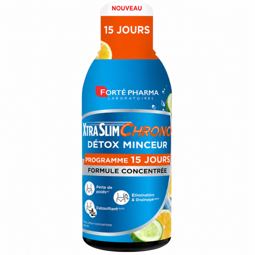 FORTE PHARMA XSTRASLIM CHRONO DETOX MINCEUR 450ML