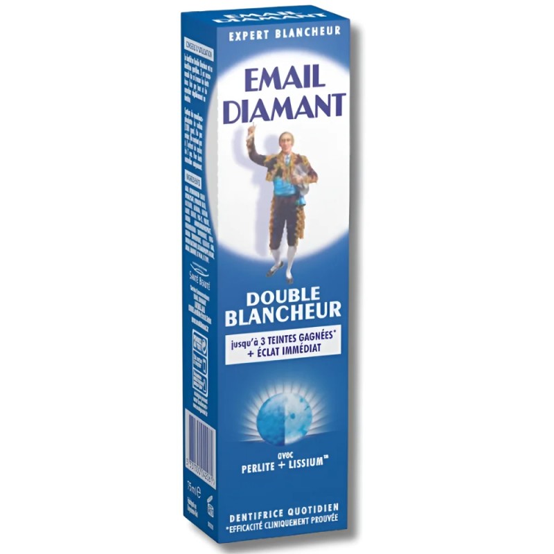 EMAIL DIAMANT - DENTIFRICE DOUBLE BLANCHEUR 75 ML