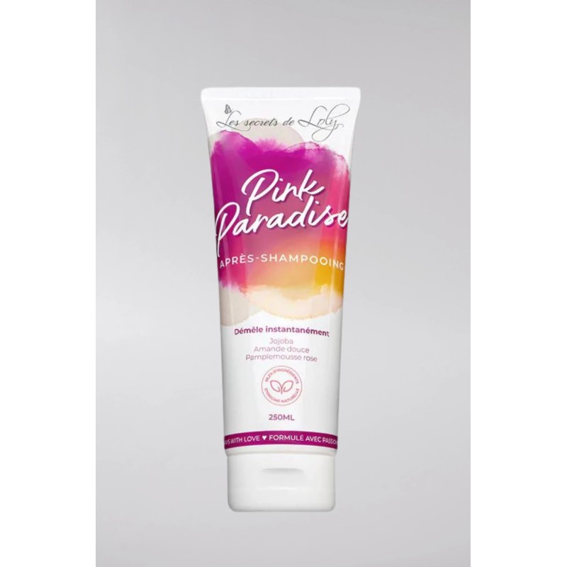 LES SECRETS DE LOLY PINK PARADISE APRES SHAMPOOING ULTRA DEMELANT 250ML