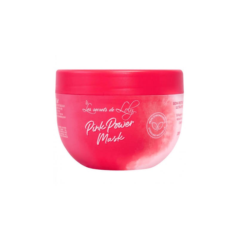 LES SECRETS DE LOLY PINK POWER MASQUE SOIN RESTRUCTURANT ULTRA PROTEINE 300ML