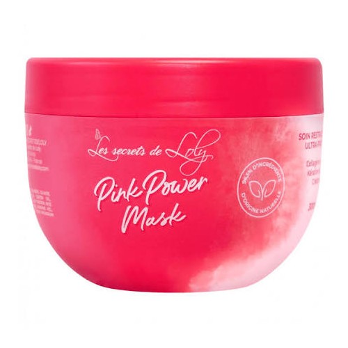 LES SECRETS DE LOLY PINK POWER MASQUE SOIN RESTRUCTURANT ULTRA PROTEINE 300ML