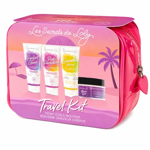 LES SECRETS DE LOLY TROUSSE DE VOYAGE CHEVEUX CREPUS