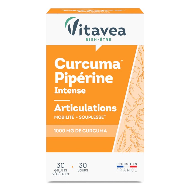 VITAVEA CURCUMA BOITE DE 30 GELULES