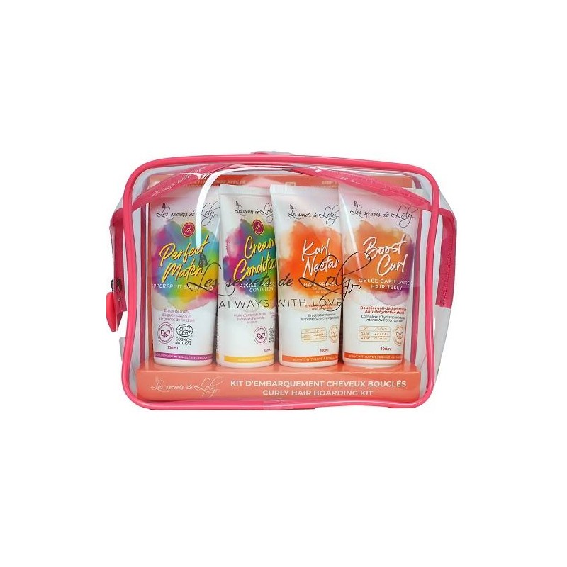 LES SECRETS DE LOLY TROUSSE DE VOYAGE CHEVEUX BOUCLES