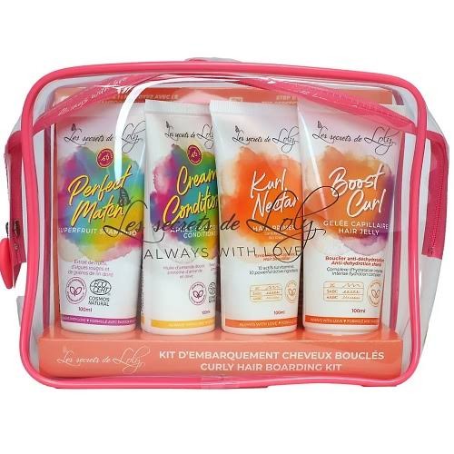 LES SECRETS DE LOLY TROUSSE DE VOYAGE CHEVEUX BOUCLES