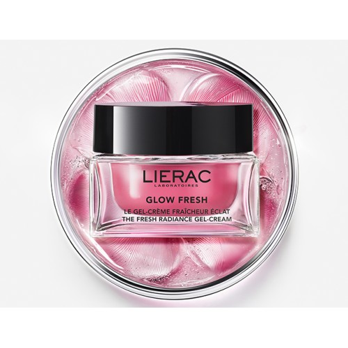 LIERAC GLOW FRESH GEL - CREME FRAICHEUR ECLAT 50ML