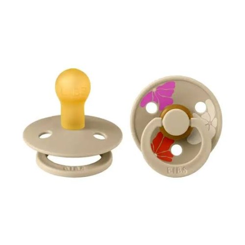BIBS SUCETTES LOT DE 2 COLOUR VANILLA T2