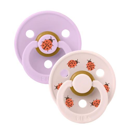 BIBS SUCETTES LOT DE 2 COLOUR VIOLET SKY MIX 0-6