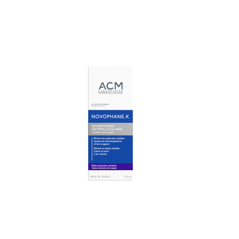 ACM NOVOPHANE K SHAMPOOING PELLICULES SEVERES 125ML