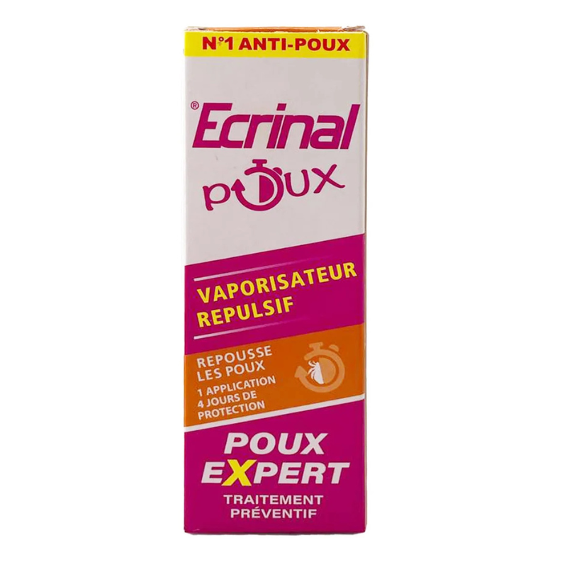 ECRINAL VAPORISATEUR REPULSIF POUX 75ML