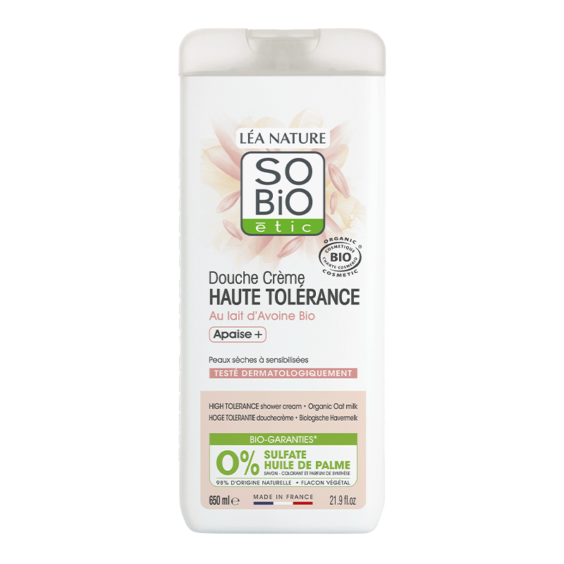 SO BIO DOUCHE CREME AU LAIT D'AVOINE BIO 650ML