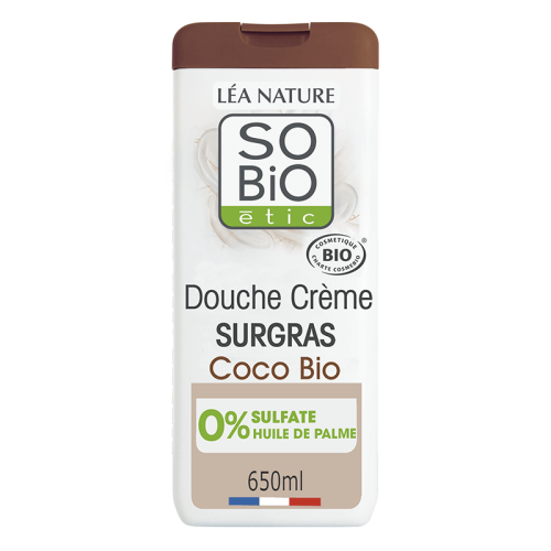 SO BIO DOUCHE CREME DE COCO BIO 650ML