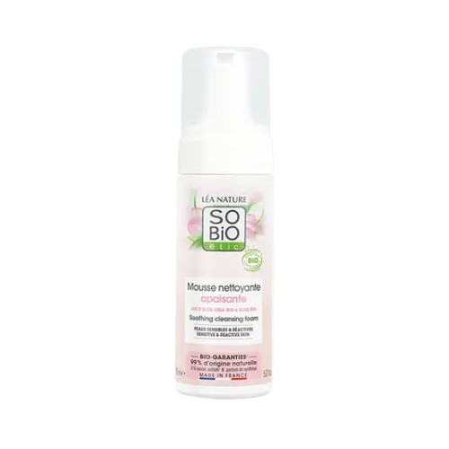 SO BIO MOUSSE NETTOYANTE APAISANTE ALOE VRA 150ML