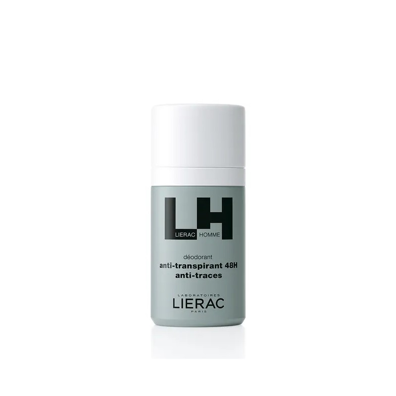 LIERAC HOMME DEODORANT ROLL ON ANTITRANSPIRANT 48H