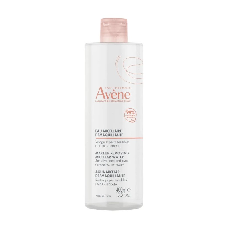 AVENE EAU MICELLAIRE DEMAQUILLANTE 400ML