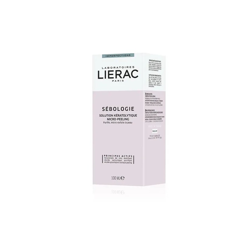 LIERAC SEBOLOGIE SOLUTION KERATOLYTIQUE 100ML