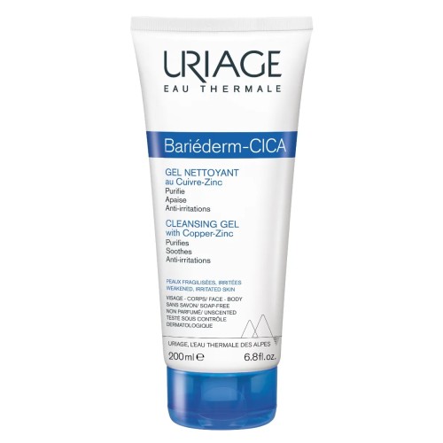 URIAGE BARIEDERM-CICA GEL NETTOYANT 200ML