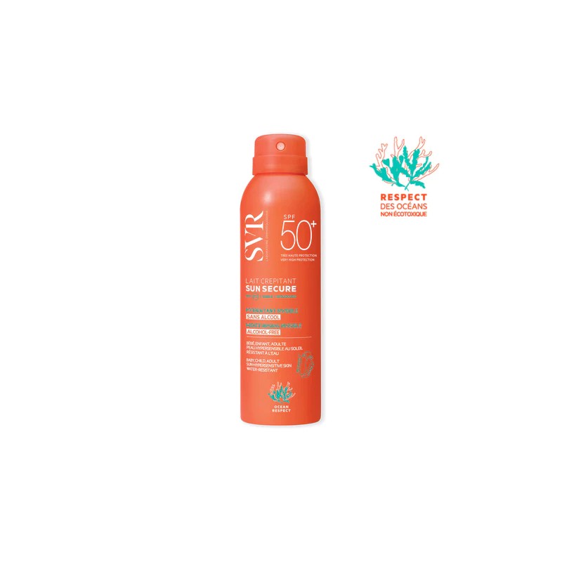 SVR SUN SECURE LAIT CREPITANT SPRAY SPF50+ 200ML