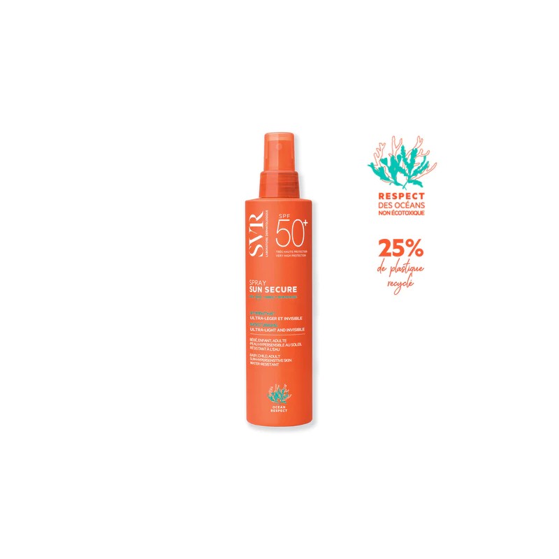 SVR SUN SECURE SPRAY HYDRATANT SPF50+ 200ML