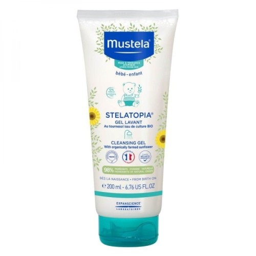 MUSTELA STELATOPIA GEL LAVANT AU TOURNESOL 200ML