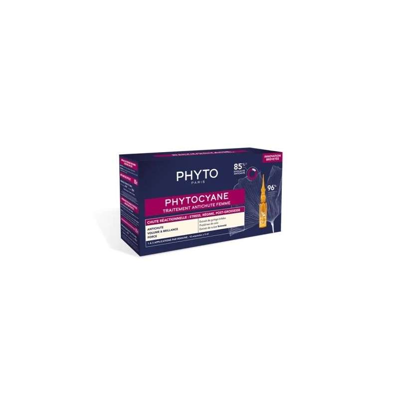 PHYTOCYANE ANTI-CHUTE REACTIONNELLE 12 AMPOULE