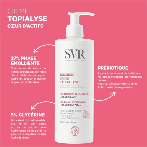 SVR TOPIALYSE CREME EMOLLIENTE 400ML